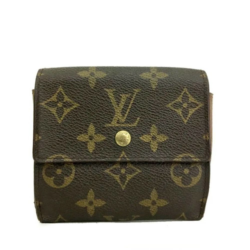 Louis Vuitton Monogram Portefeiulle Elise Trifold Wallet /1A1126. TH1095.